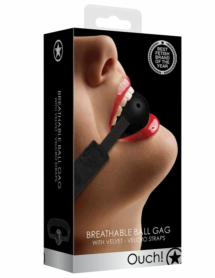 Ouch! Velcro Breathable Gag 3 Ouch! Velcro Breathable Gag