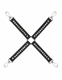 Ouch! Diamond Studded Hogtie Bondage