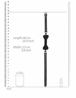 Ouch! Silicone Bone Gag