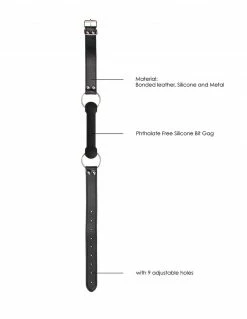 Bondage Ouch! Silicone Bit Gag