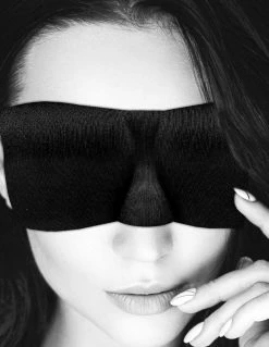 Ouch! Satin Curvy Eye Mask