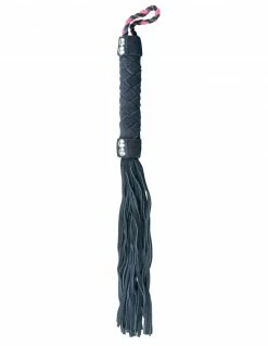 Ple'Sur Bizarre Video 15" Leather Flogger Bondage