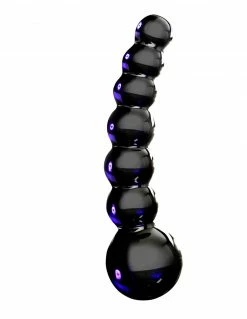 Icicles No 66 Glass Beaded Wand Dildos