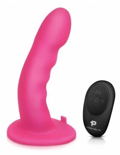 Pegasus 6" Curved Ripple Peg Strap-On Set Vibrators