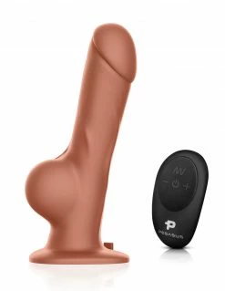 Vibrators Pegasus 8" Realistic Dildo With Balls Strap-On Set