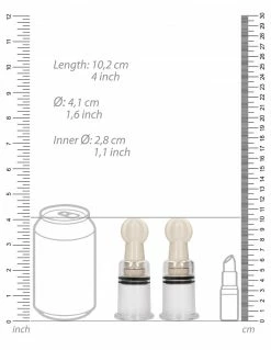 Pumped Nipple Suction Set Bondage