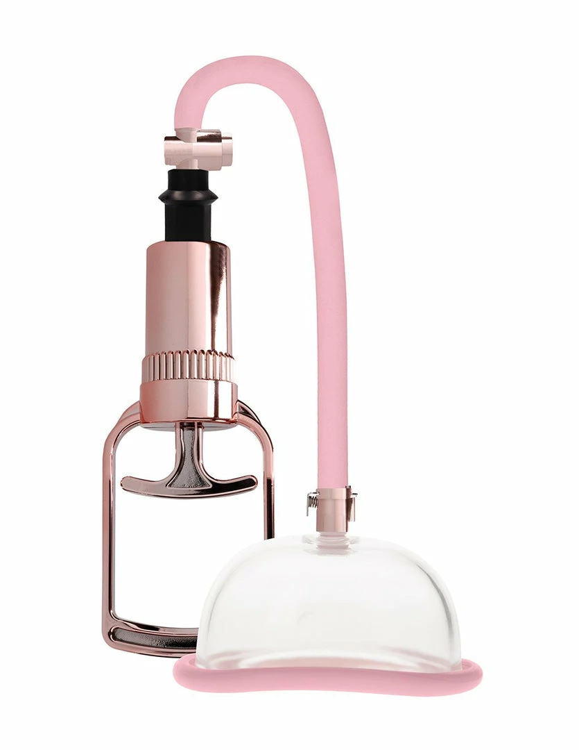 Clamps & Suction Pumped Rose Gold Pussy Pump 1 Clamps & Suction Pumped Rose Gold Pussy Pump