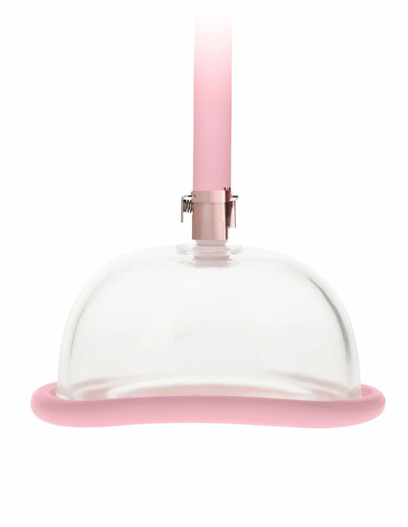 Clamps & Suction Pumped Rose Gold Pussy Pump 2 Clamps & Suction Pumped Rose Gold Pussy Pump