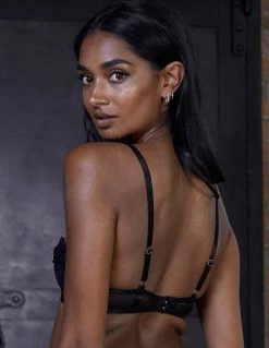 HUSTLER® Daisy Cut Out Bra Lingerie