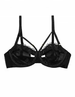 HUSTLER® Daisy Cut Out Bra Lingerie