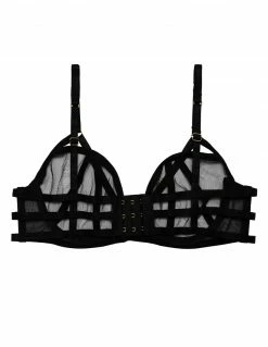 HUSTLER® Strappy Mesh Bra Lingerie 20 HUSTLER® Strappy Mesh Bra Lingerie