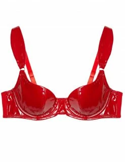 HUSTLER® Maxine PVC Sweetheart Bra