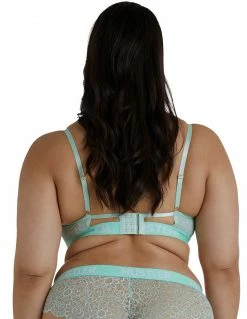 HUSTLER® Logo Lace Bra Curve 38-42 Lingerie