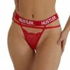 HUSTLER® Logo Lace Thong 4-12