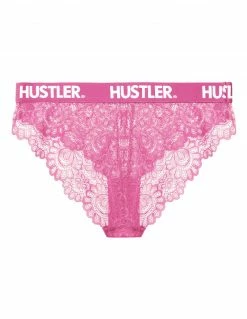 HUSTLER® Logo Lace Brief 4-12 Lingerie 16 HUSTLER® Logo Lace Brief 4-12 Lingerie