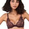 HUSTLER® Alvara Bra Plum Lingerie