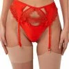 HUSTLER® Dola Garter Belt Orange