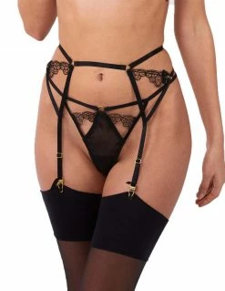 Lingerie HUSTLER® Becka Garter Belt Black