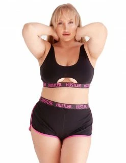 HUSTLER® Cutout Crop Top HUSTLER® Store 35 HUSTLER® Cutout Crop Top HUSTLER® Store