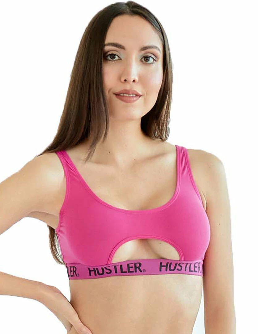 HUSTLER® Cutout Crop Top HUSTLER® Store 5 HUSTLER® Cutout Crop Top HUSTLER® Store
