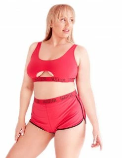 HUSTLER® Cutout Crop Top HUSTLER® Store 39 HUSTLER® Cutout Crop Top HUSTLER® Store