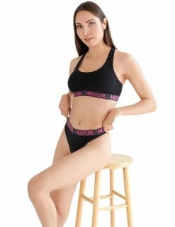 Lingerie HUSTLER® Logo Thong