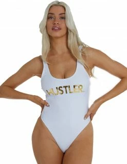 HUSTLER® Logo Swimsuit HUSTLER® Swim
