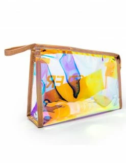Adult Toy Storage HUSTLER® Iridescent Cosmetic Bag