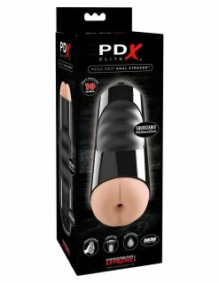 PDX ELITE Mega Grip Anal Stroker Rechargeable Vibrators 9 PDX ELITE Mega Grip Anal Stroker Rechargeable Vibrators