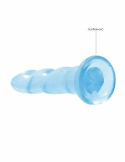 Dildos Real Rock Non Realistic Clear Wavy 7