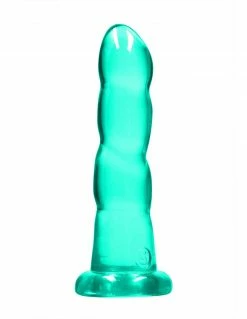 Dildos Real Rock Non Realistic Clear Wavy 7