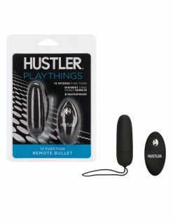 Vibrators HUSTLER® Playthings Silicone Remote Bullet