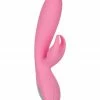 Vibrators HUSTLER® Playthings Silicone Dual Climaxer Vibrator