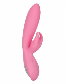 Vibrators HUSTLER® Playthings Silicone Dual Climaxer Vibrator