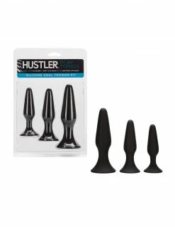 HUSTLER® Playthings Silicone Anal Trainer Kit