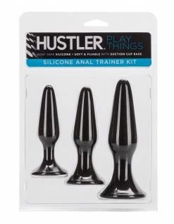 HUSTLER® Playthings Silicone Anal Trainer Kit
