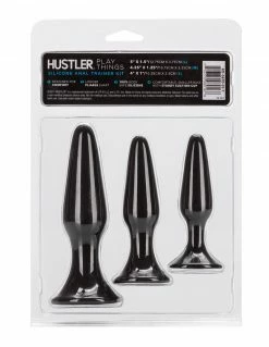 HUSTLER® Playthings Silicone Anal Trainer Kit