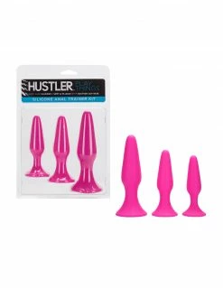 HUSTLER® Playthings Silicone Anal Trainer Kit