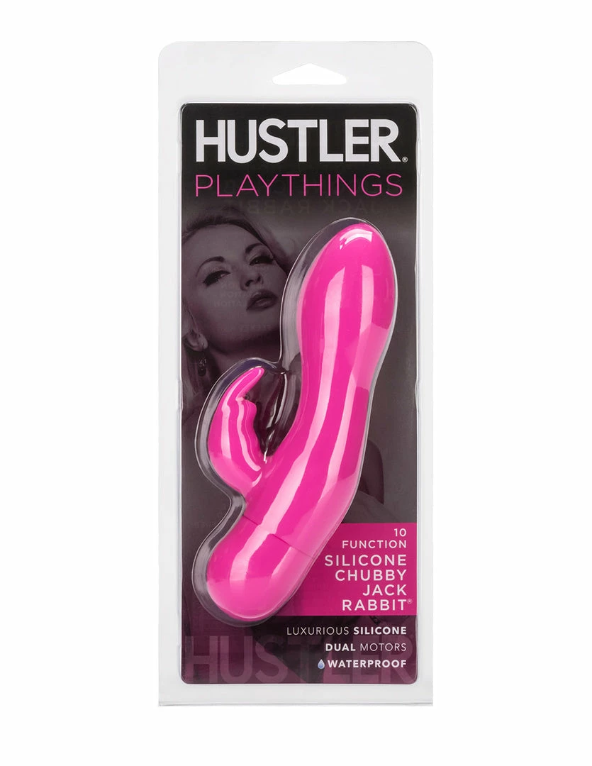 HUSTLER® Playthings Silicone Chubby Jack Rabbit 6 HUSTLER® Playthings Silicone Chubby Jack Rabbit