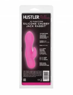 HUSTLER® Playthings Silicone Chubby Jack Rabbit 13 HUSTLER® Playthings Silicone Chubby Jack Rabbit