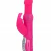 HUSTLER® Playthings Premium Silicone Beaded Jack Rabbit Vibrators
