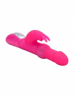 HUSTLER® Playthings Premium Silicone Beaded Jack Rabbit Vibrators