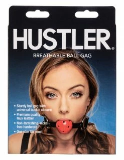 HUSTLER® Breathable Ball Gag Bondage