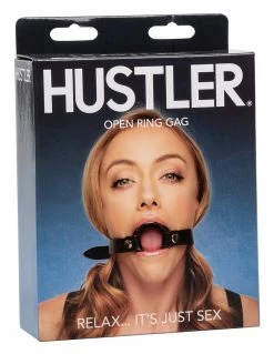 Bondage HUSTLER® Open Ring Gag