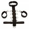 Bondage HUSTLER® 3 Piece Collar And Body Restraint Set