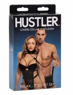 Bondage HUSTLER® Lovers Collar W/ Leash 10 Bondage HUSTLER® Lovers Collar W/ Leash