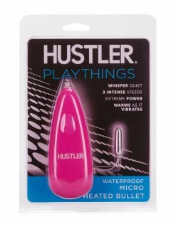 Vibrators HUSTLER® Playthings Waterproof Micro Heated Bullet