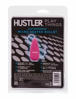 Vibrators HUSTLER® Playthings Waterproof Micro Heated Bullet