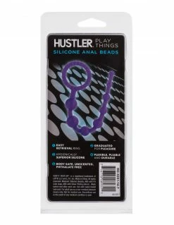 HUSTLER® Playthings Silicone Anal Beads