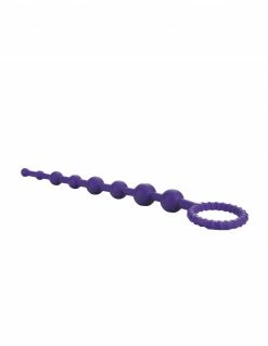 HUSTLER® Playthings Silicone Anal Beads